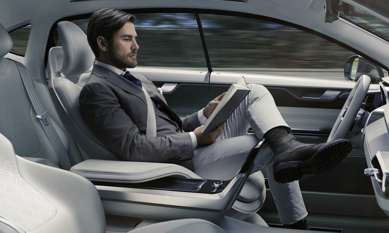 Volvo Concept 26, su interpretación del coche autónomo