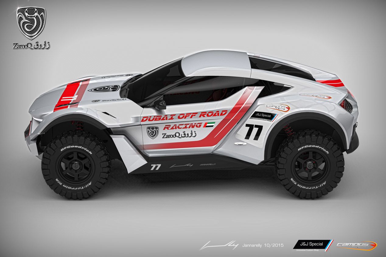 Zarooq Motors Sand Racer, el desierto por circuito