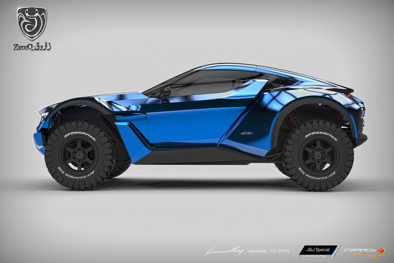 Zarooq Motors Sand Racer, el desierto por circuito