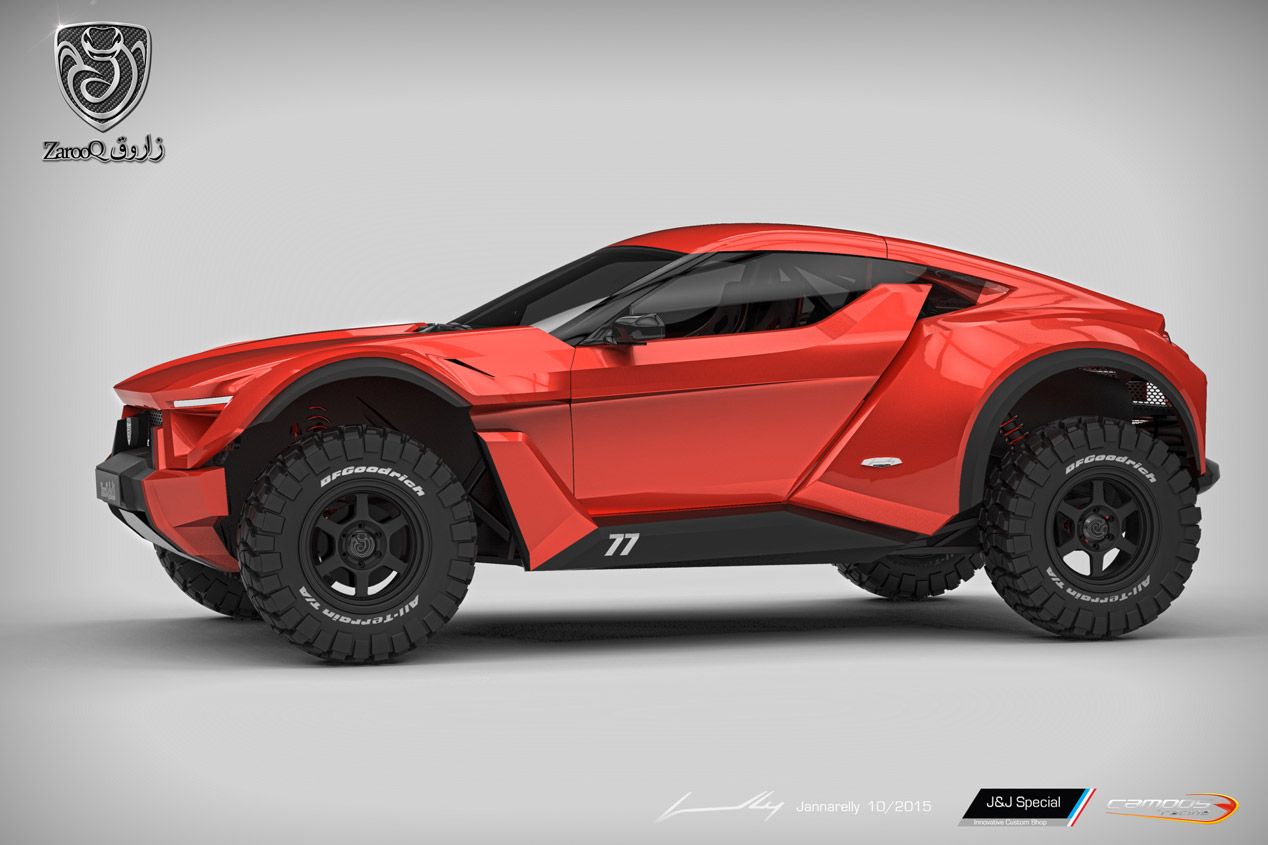 Zarooq Motors Sand Racer, el desierto por circuito