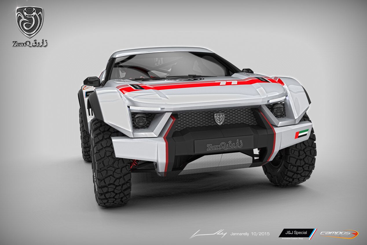 Zarooq Motors Sand Racer, el desierto por circuito