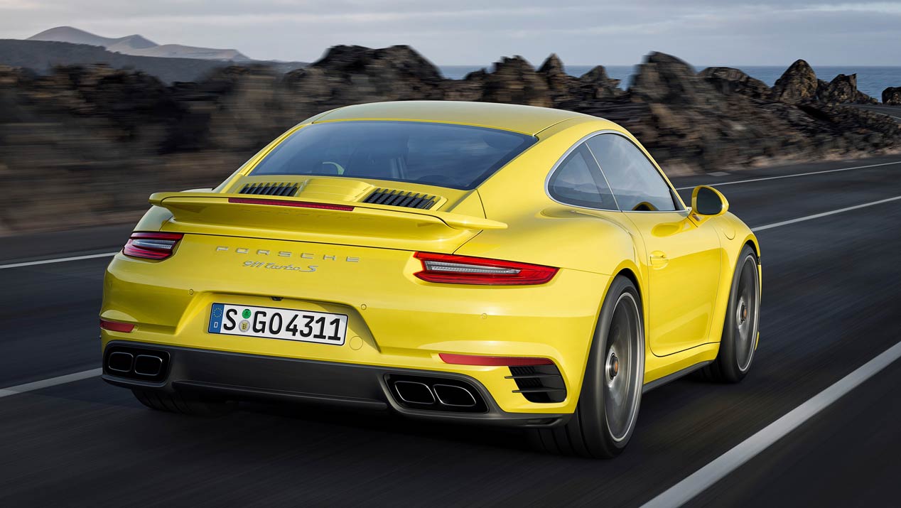 Porsche 911 Turbo y Turbo S 2016, oda a la deportividad