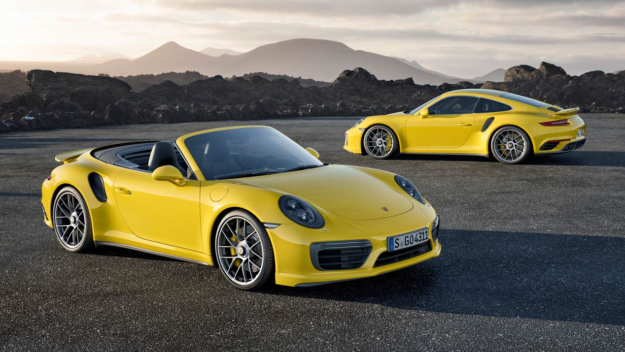 Porsche 911 Turbo y Turbo S 2016, oda a la deportividad