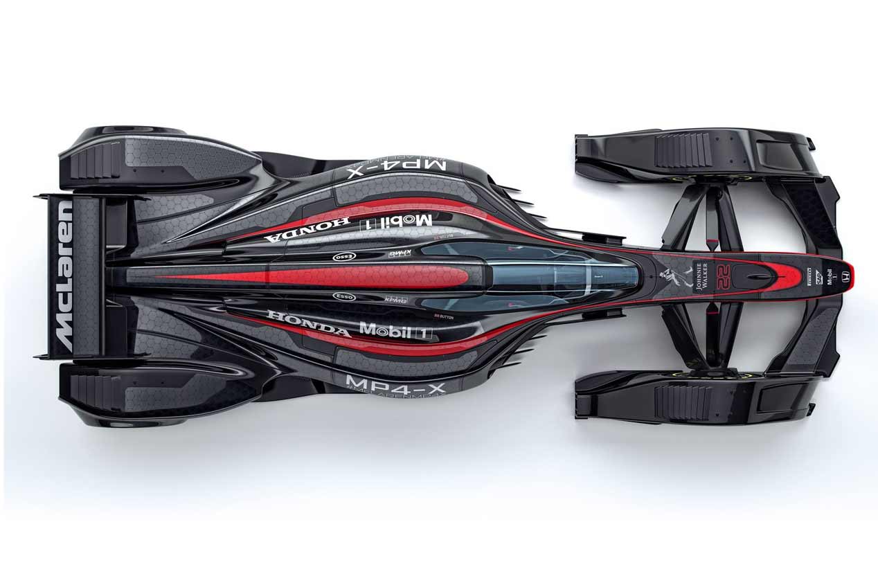 McLaren MP4-X, así serán los Formula 1 del futuro
