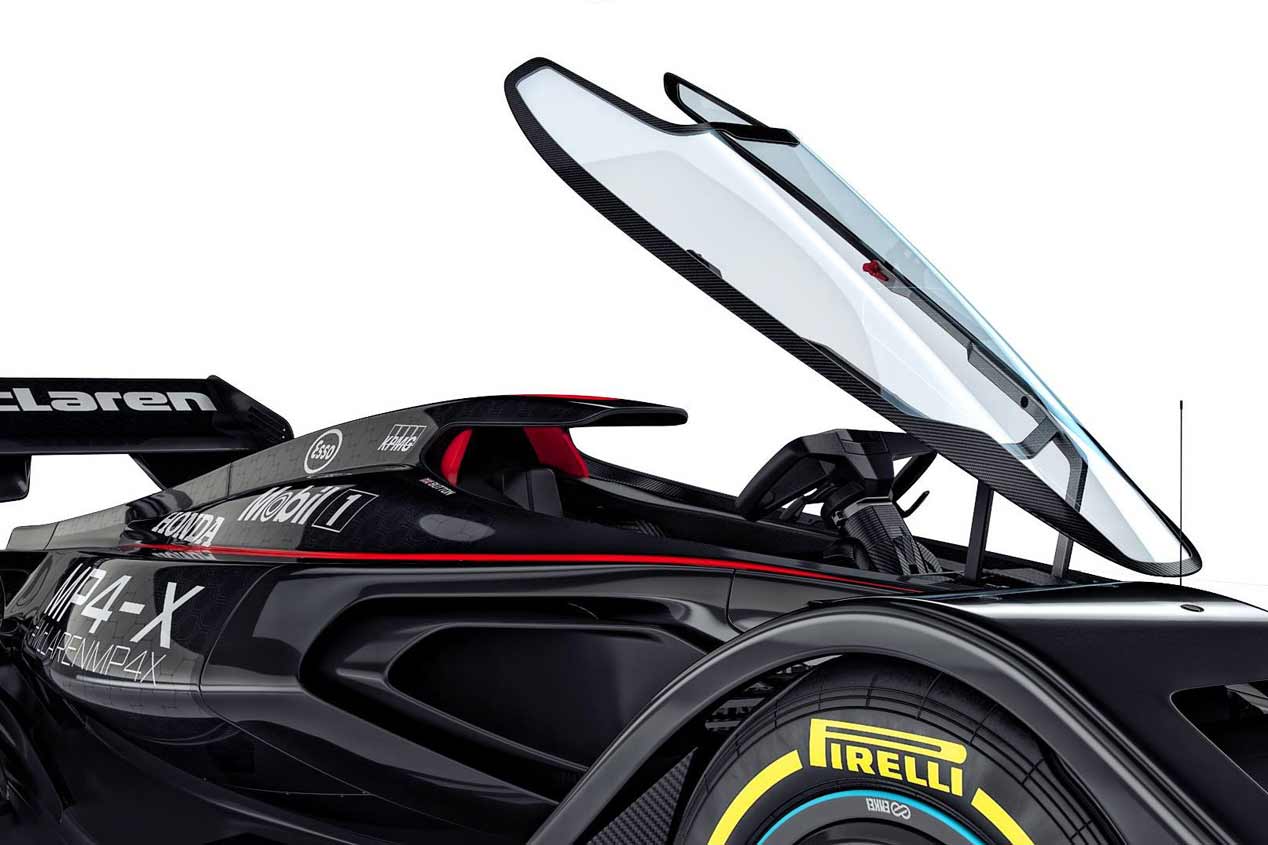 McLaren MP4-X, así serán los Formula 1 del futuro