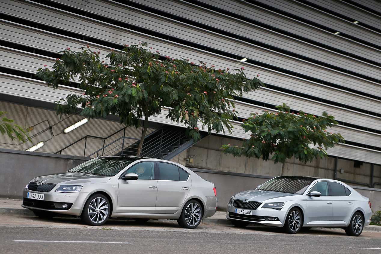 Skoda Superb y Skoda Octavia, dos coches muy prácticos