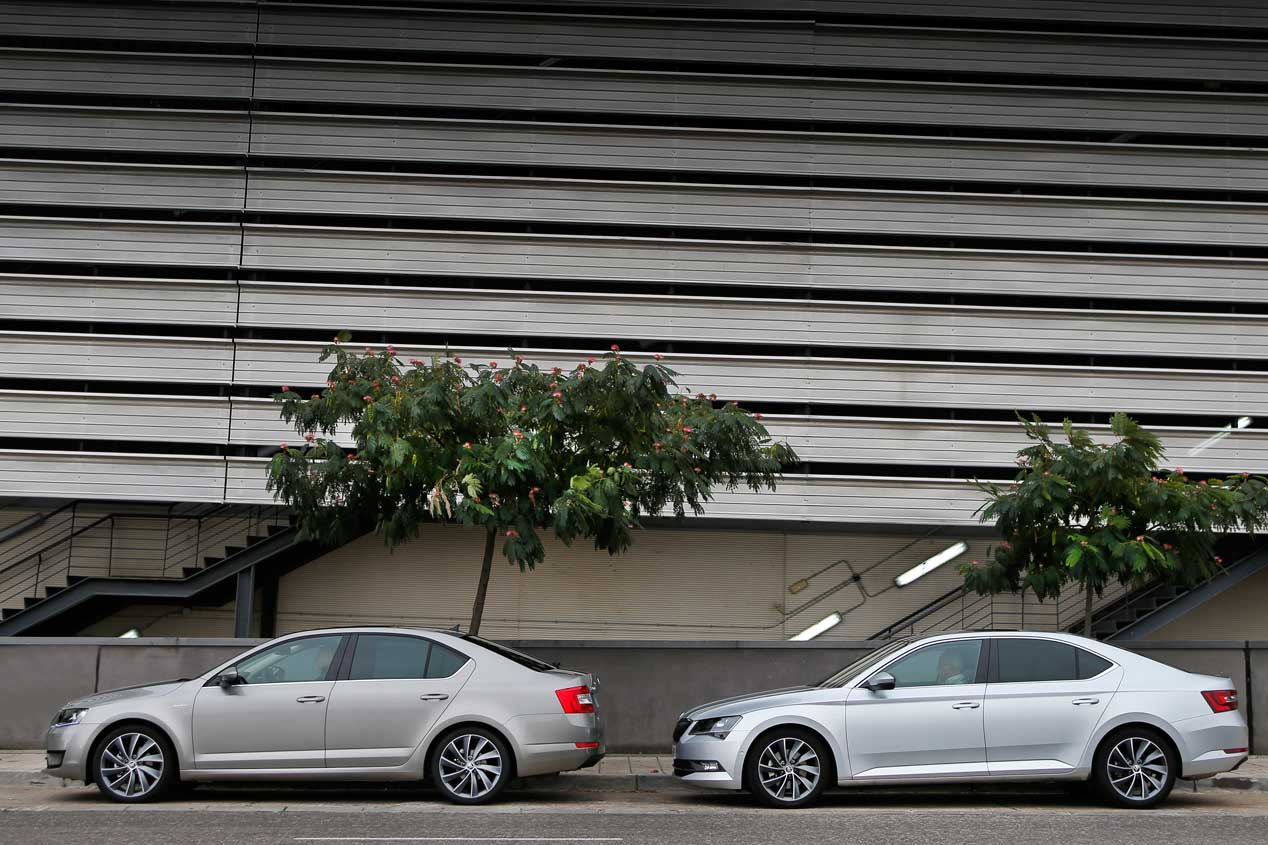 Skoda Superb y Skoda Octavia, dos coches muy prácticos