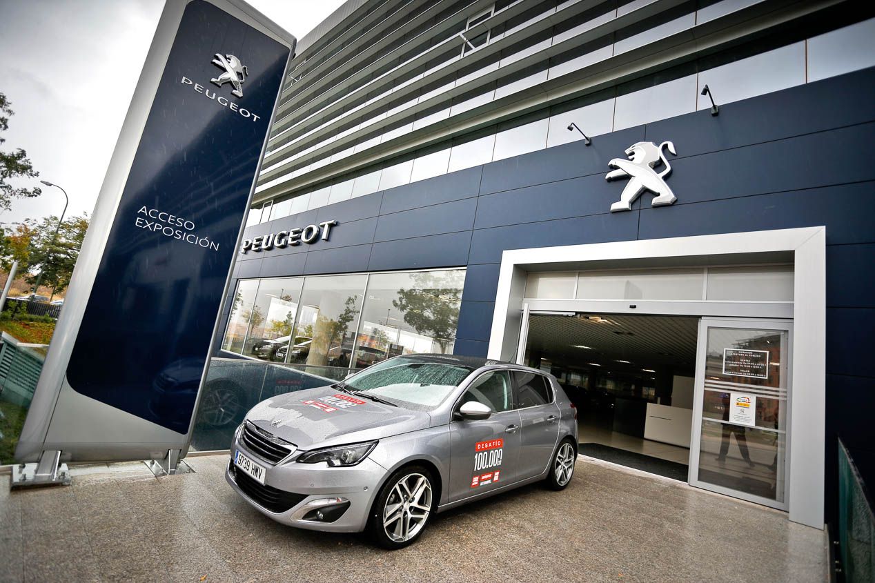 El Peugeot 308 alcanza los 100.000 km
