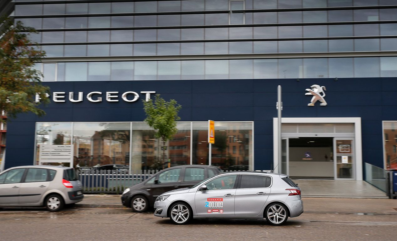 El Peugeot 308 alcanza los 100.000 km