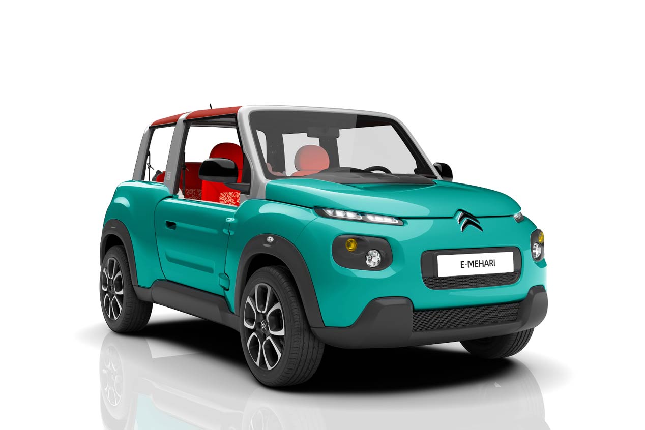 Citroën e-Mehari, espíritu Mehari en un SUV eléctrico