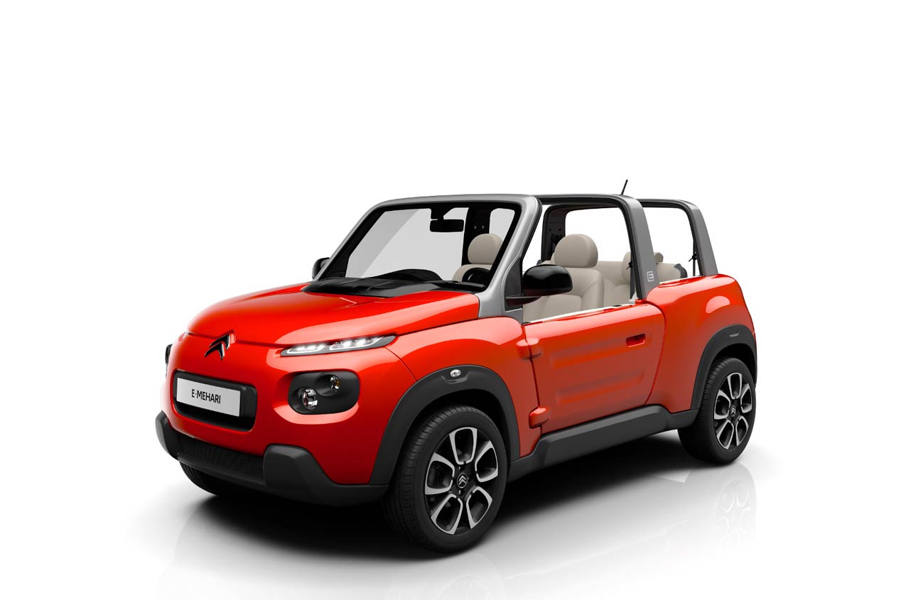 Citroën e-Mehari, espíritu Mehari en un SUV eléctrico