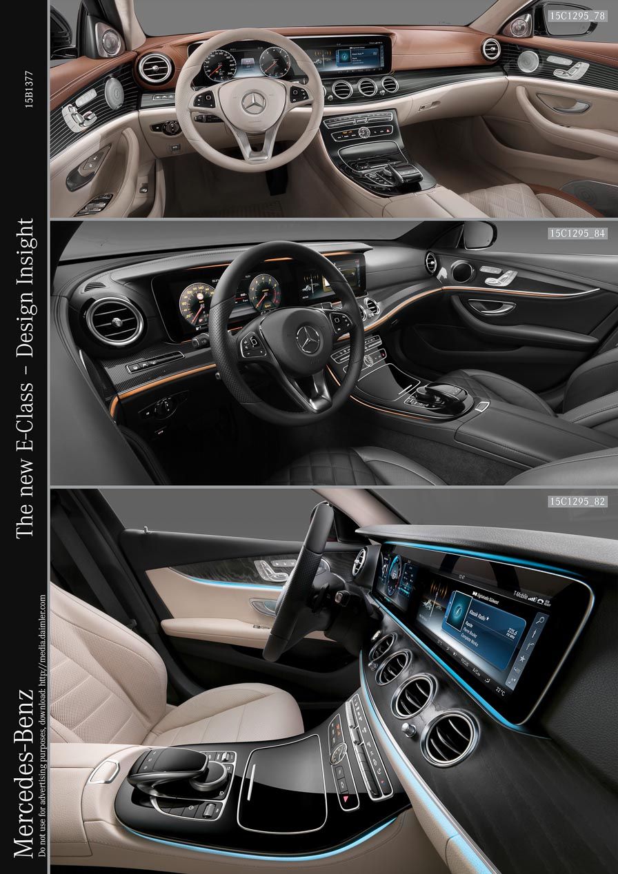 La nueva generación del Mercedes Clase E por dentro