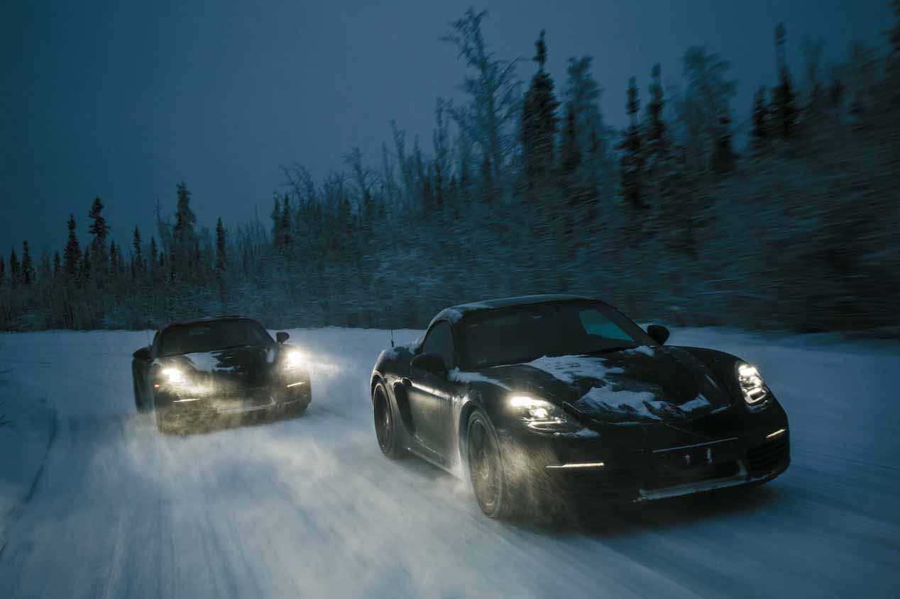Porsche 718 Boxster a prueba