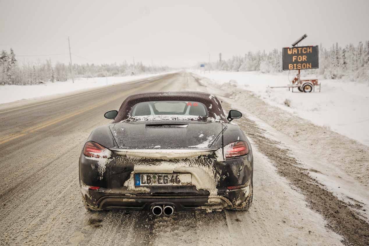 Porsche 718 Boxster a prueba