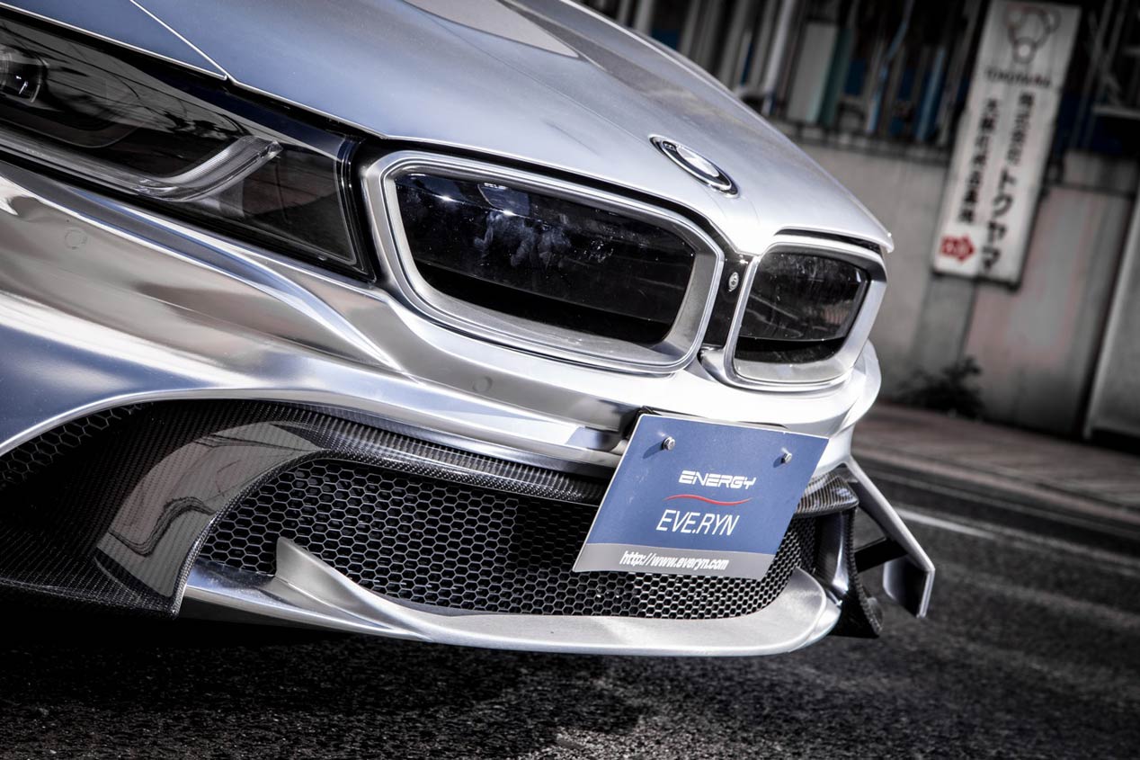 BMW i8 Cyber Edition, tuning futurista