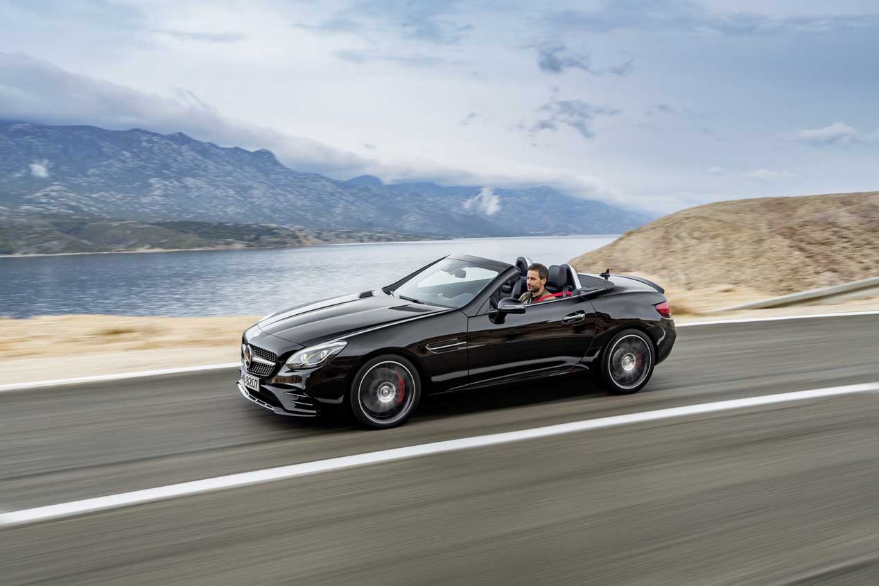 Mercedes SLC 2016, nuevo cabrio para el Salón de Detroit