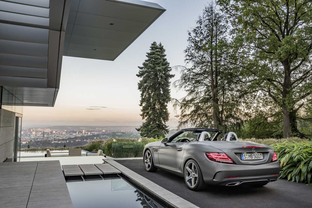 Mercedes SLC 2016, nuevo cabrio para el Salón de Detroit