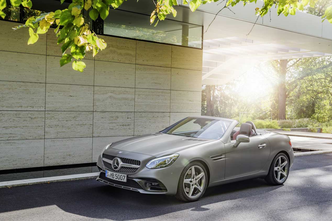 Mercedes SLC 2016, nuevo cabrio para el Salón de Detroit