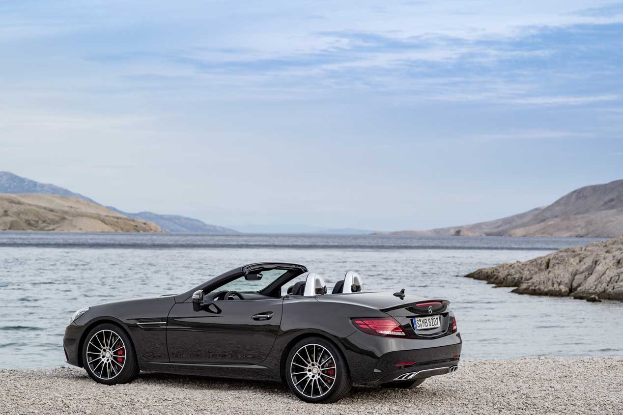 Mercedes SLC 2016, nuevo cabrio para el Salón de Detroit