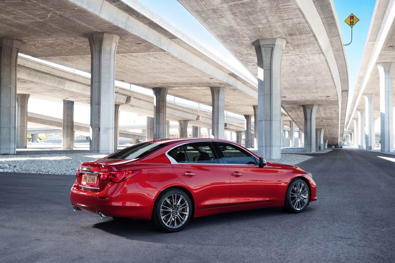Infiniti Q50 2016, primer lavado de cara