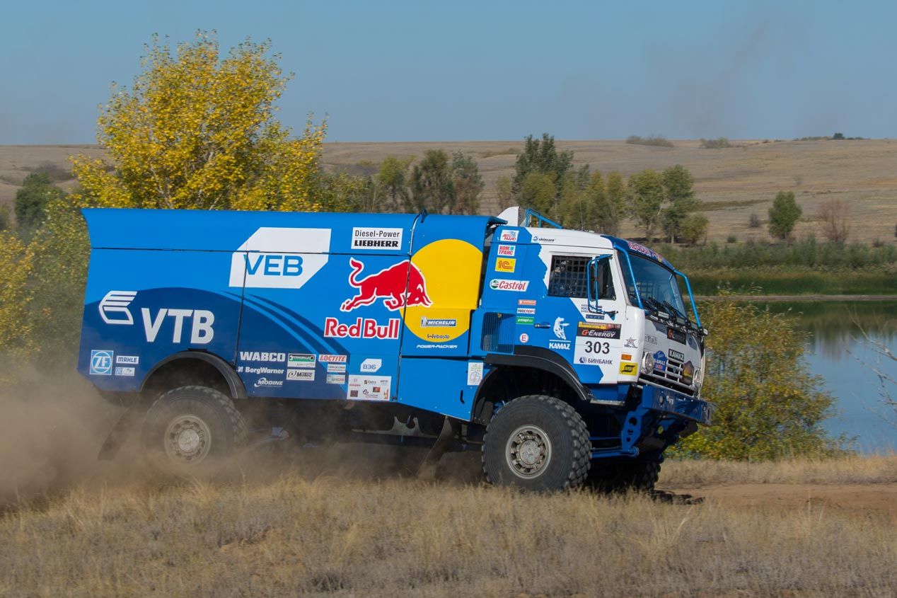 Cómo es un camión del Dakar