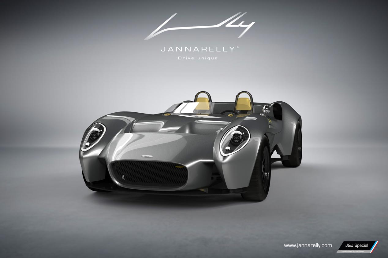 Jannarelly Design-1, el nuevo súper coche descapotable