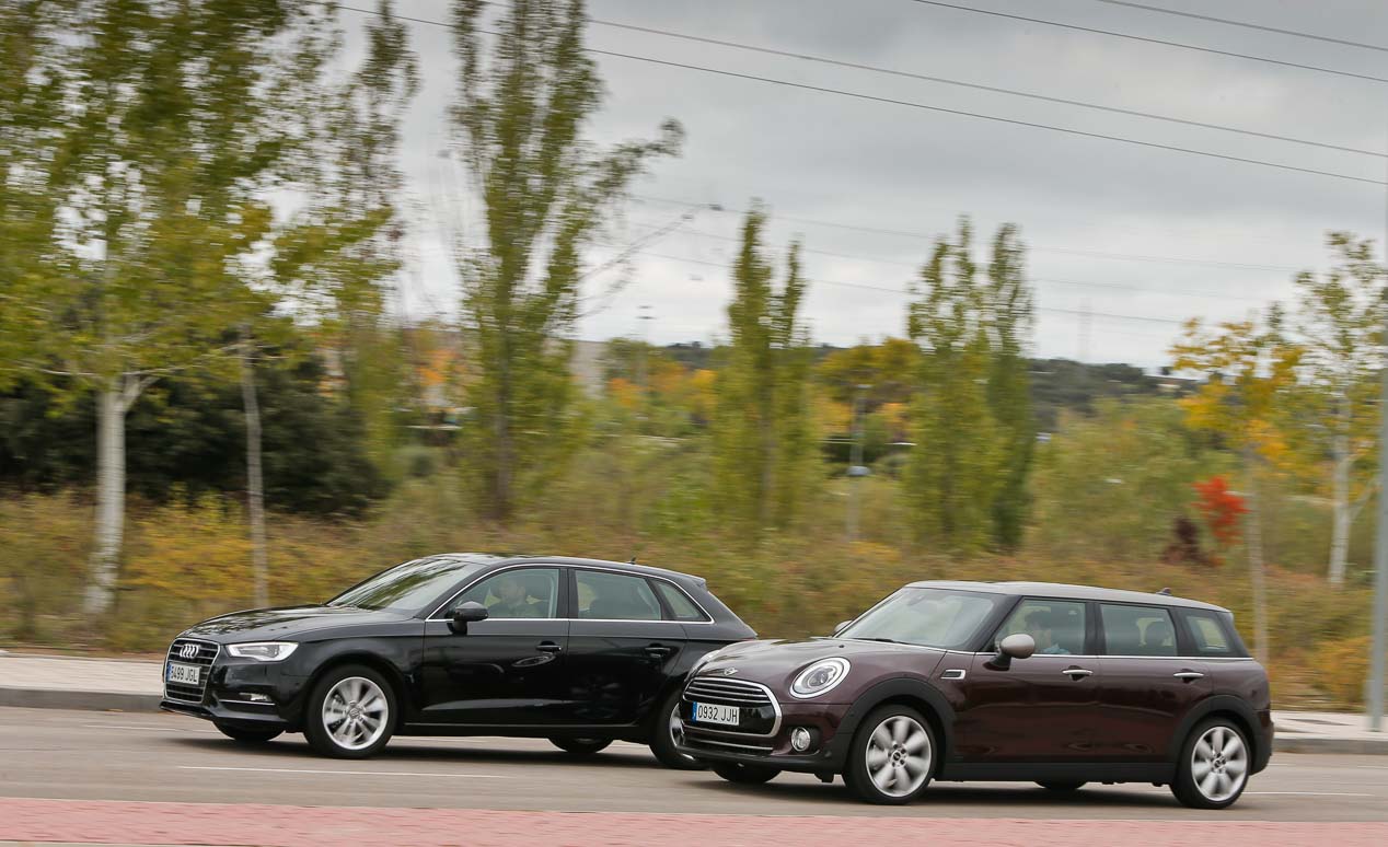 Los dos compactos más exclusivos: nuevo Mini Clubman vs Audi A3 Sportback