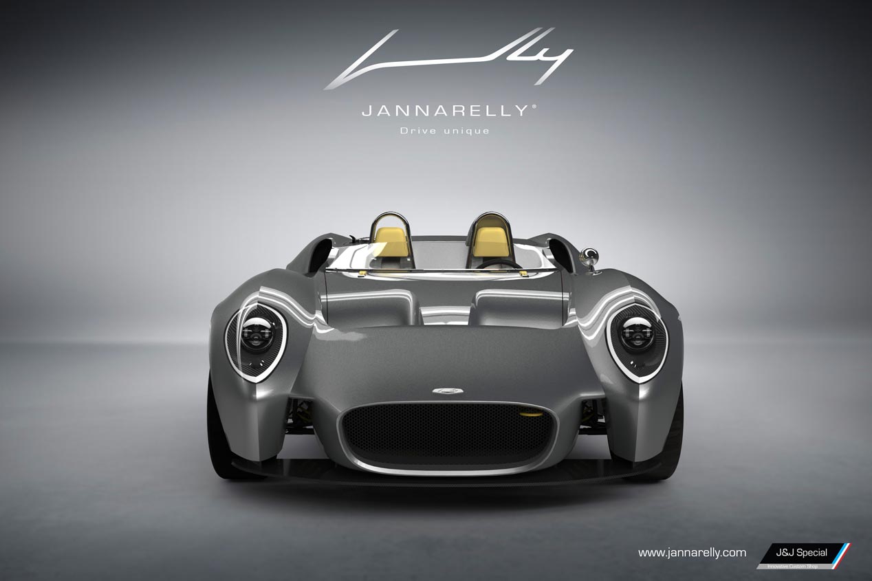 Jannarelly Design-1, el nuevo súper coche descapotable