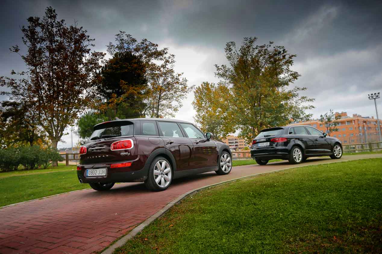 Los dos compactos más exclusivos: nuevo Mini Clubman vs Audi A3 Sportback