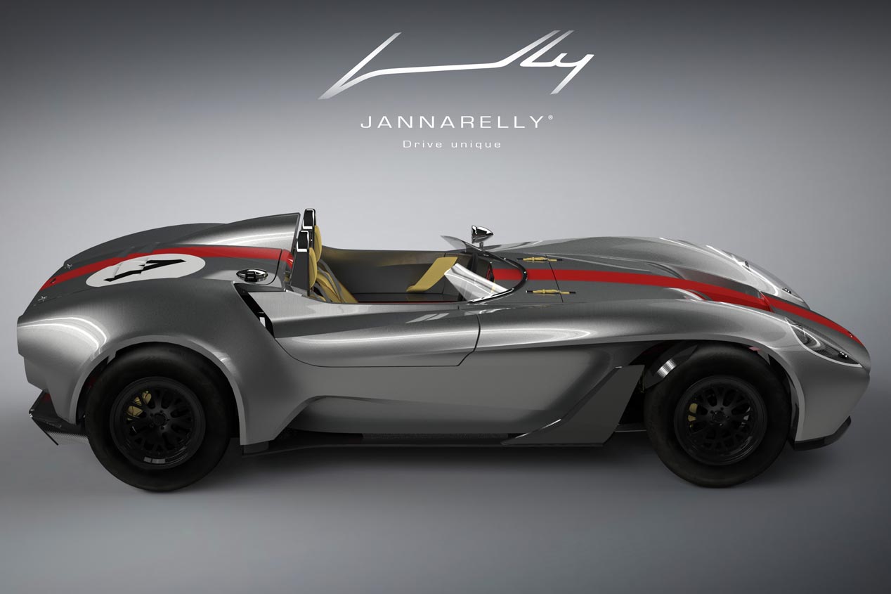 Jannarelly Design-1, el nuevo súper coche descapotable