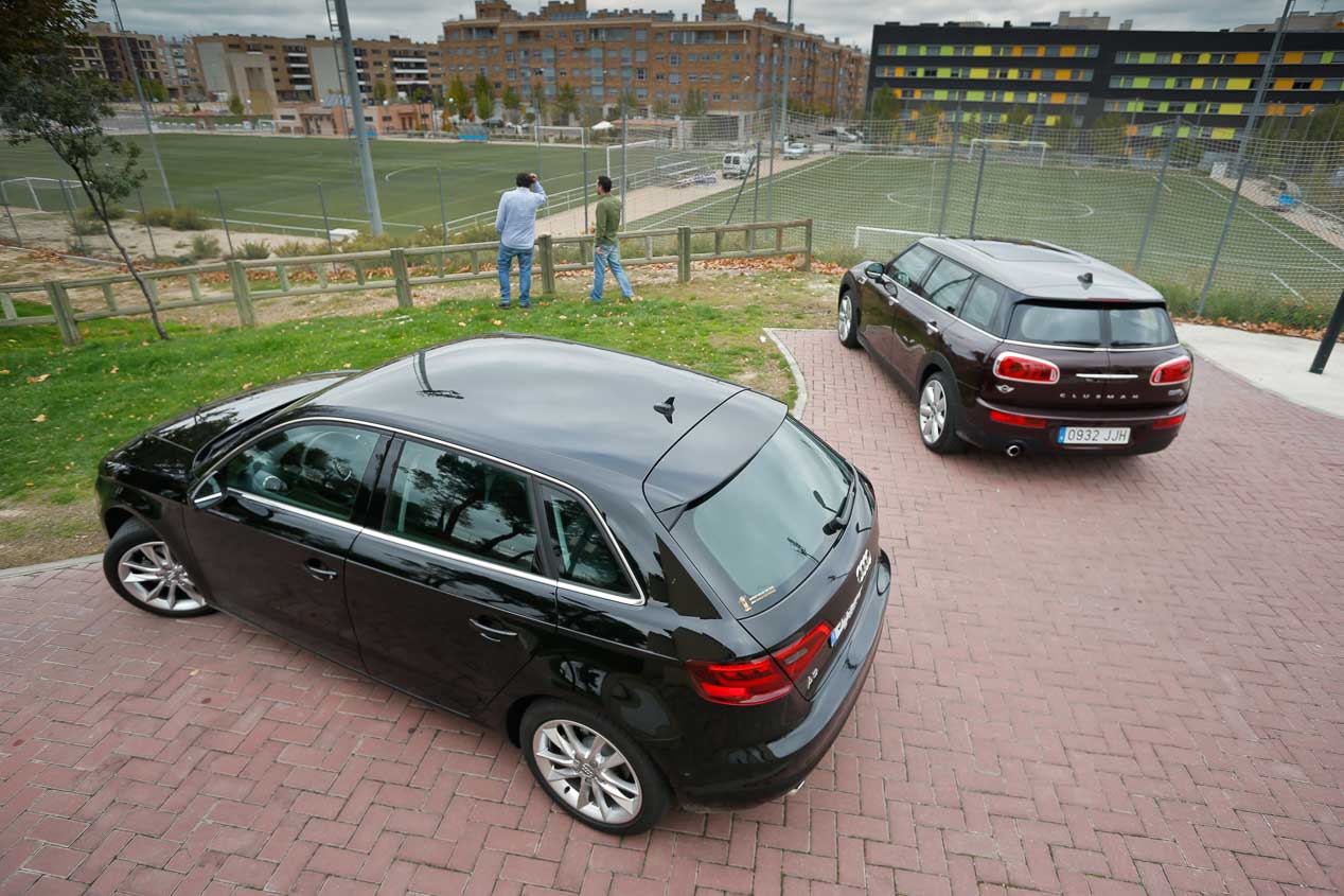 Los dos compactos más exclusivos: nuevo Mini Clubman vs Audi A3 Sportback