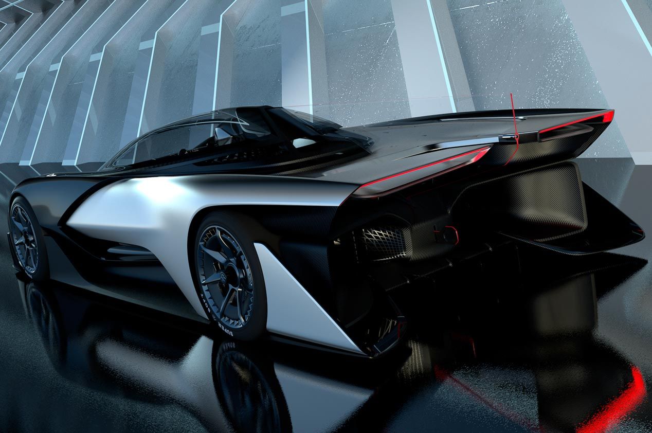 Faraday Future FFZERO1: un concepto eléctrico de 1.000 CV