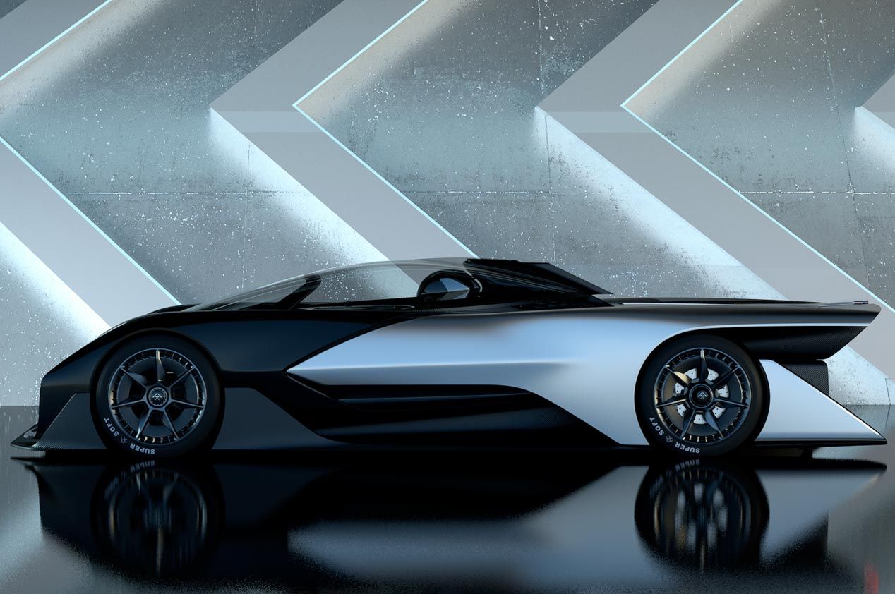 Faraday Future FFZERO1: un concepto eléctrico de 1.000 CV