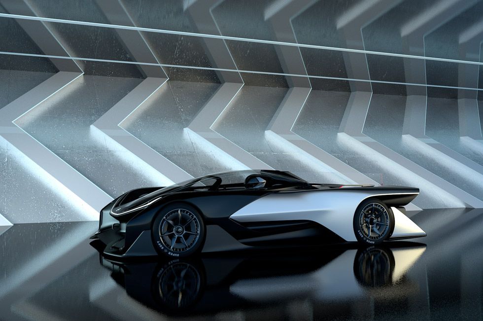 Faraday Future FFZERO1: un concepto eléctrico de 1.000 CV
