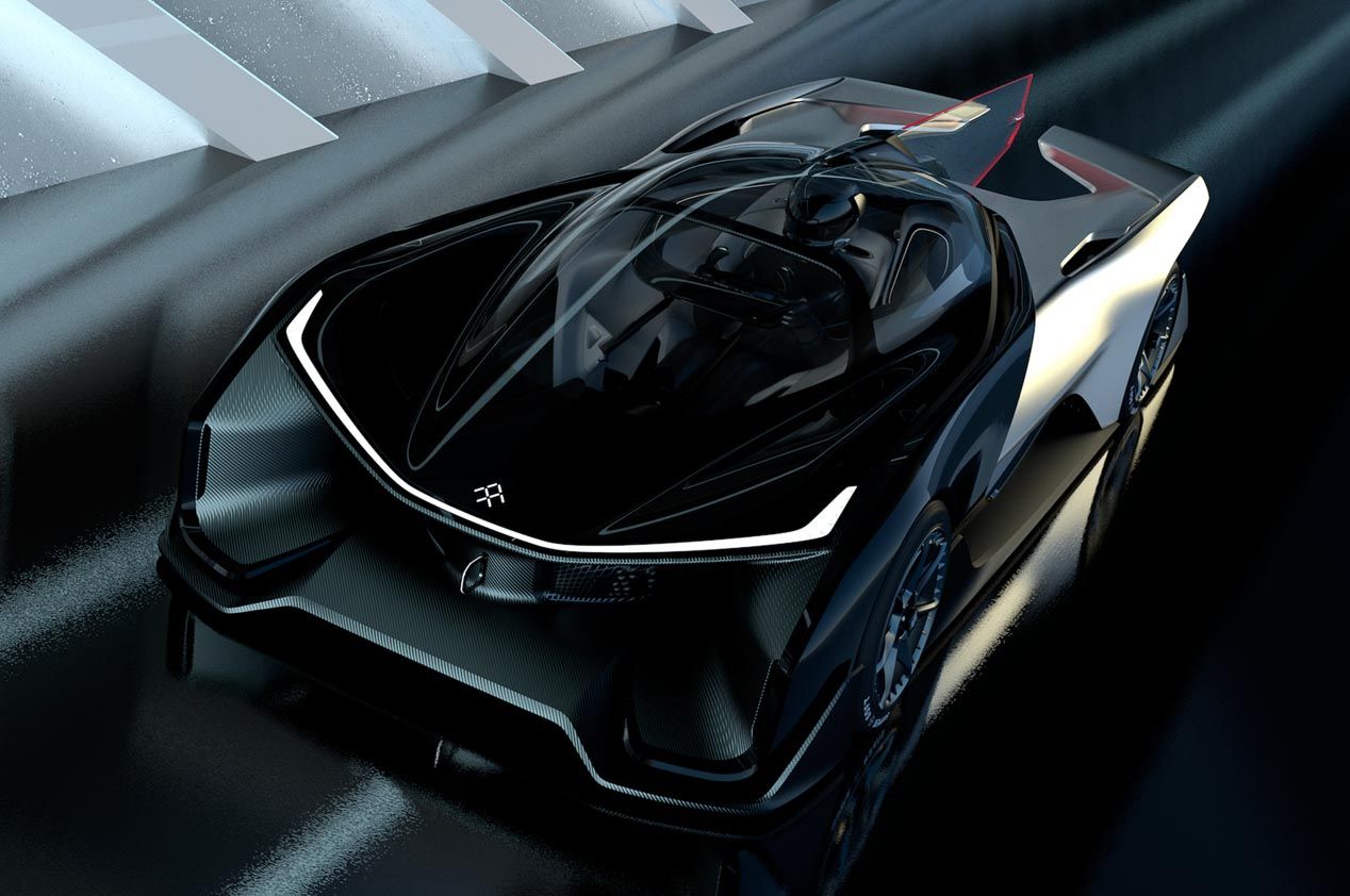 Faraday Future FFZERO1: un concepto eléctrico de 1.000 CV