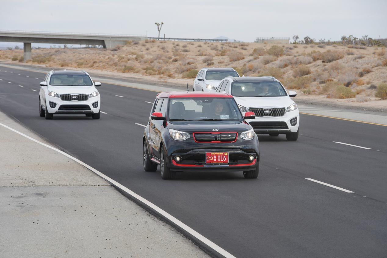 Conducción autónoma de Kia