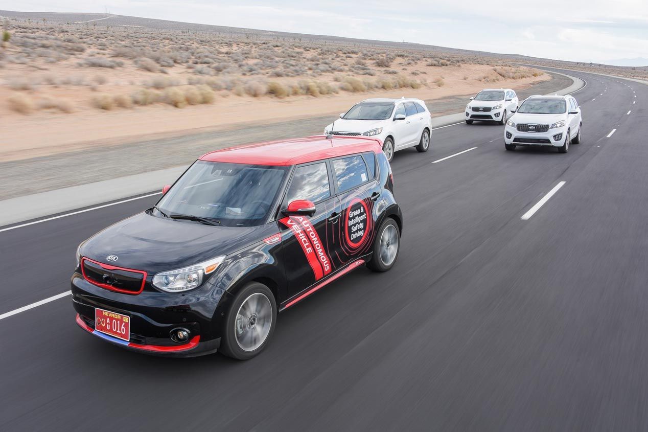 Conducción autónoma de Kia