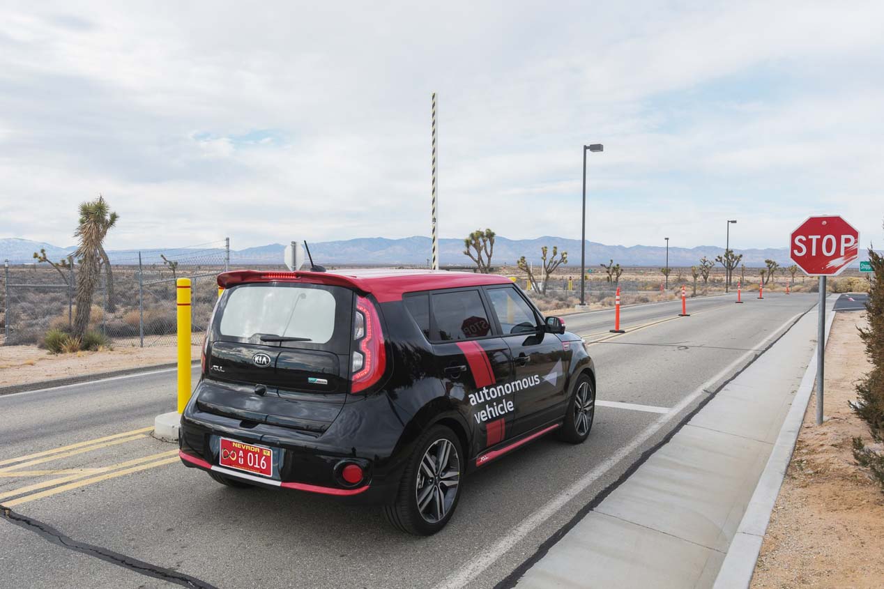 Conducción autónoma de Kia