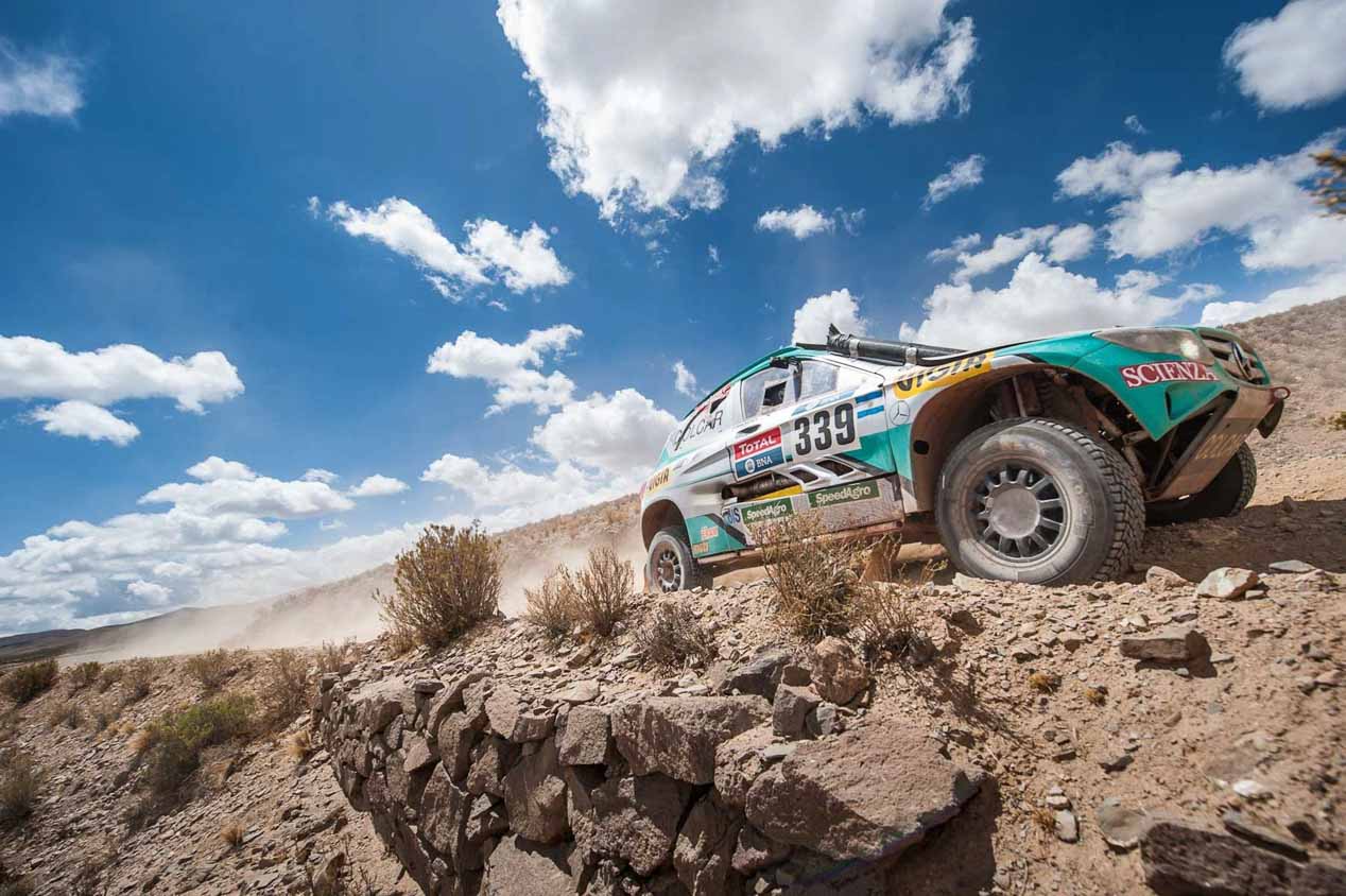 Las mejores imágenes del Dakar 2016: sexta y séptima etapa.