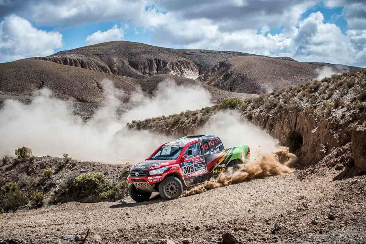 Las mejores imágenes del Dakar 2016: sexta y séptima etapa.