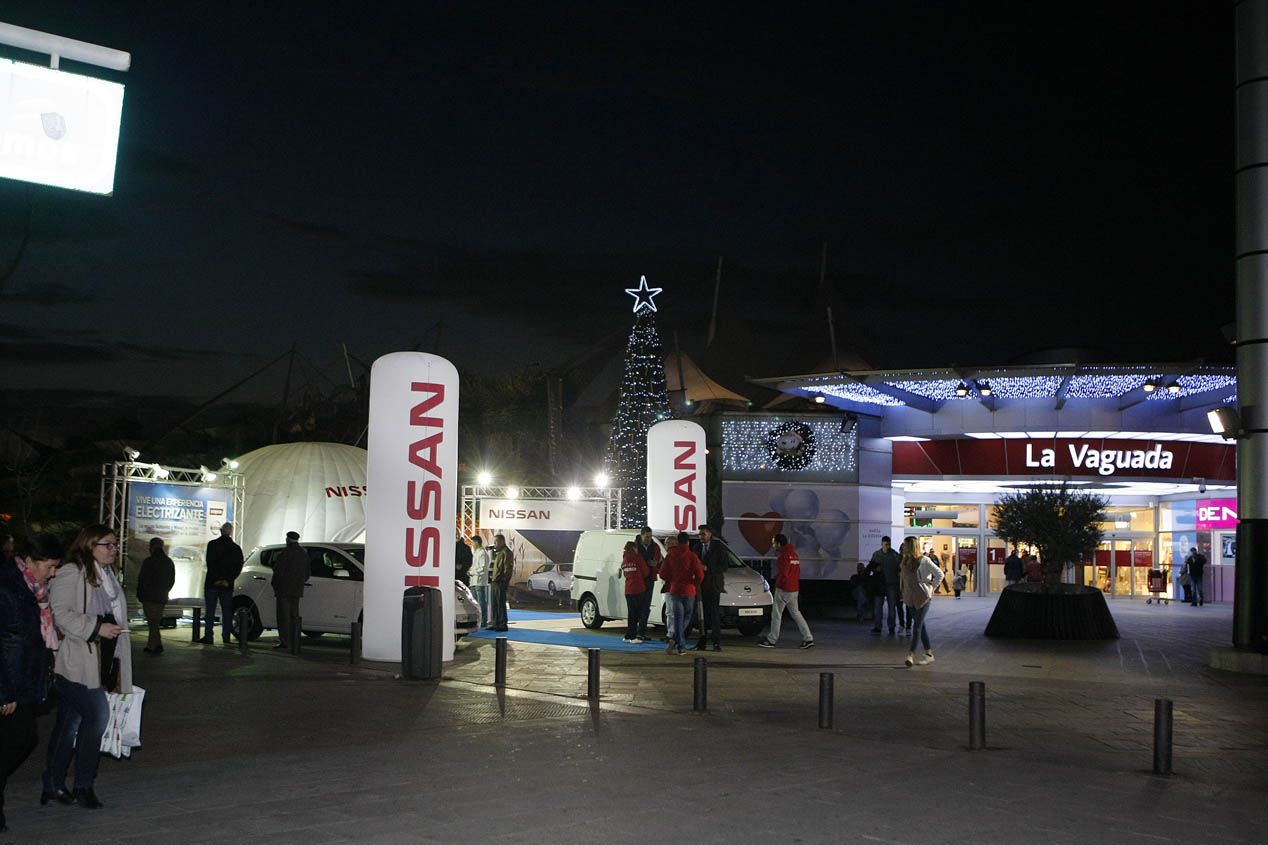 450 personas prueban el Nissan Leaf en Madrid