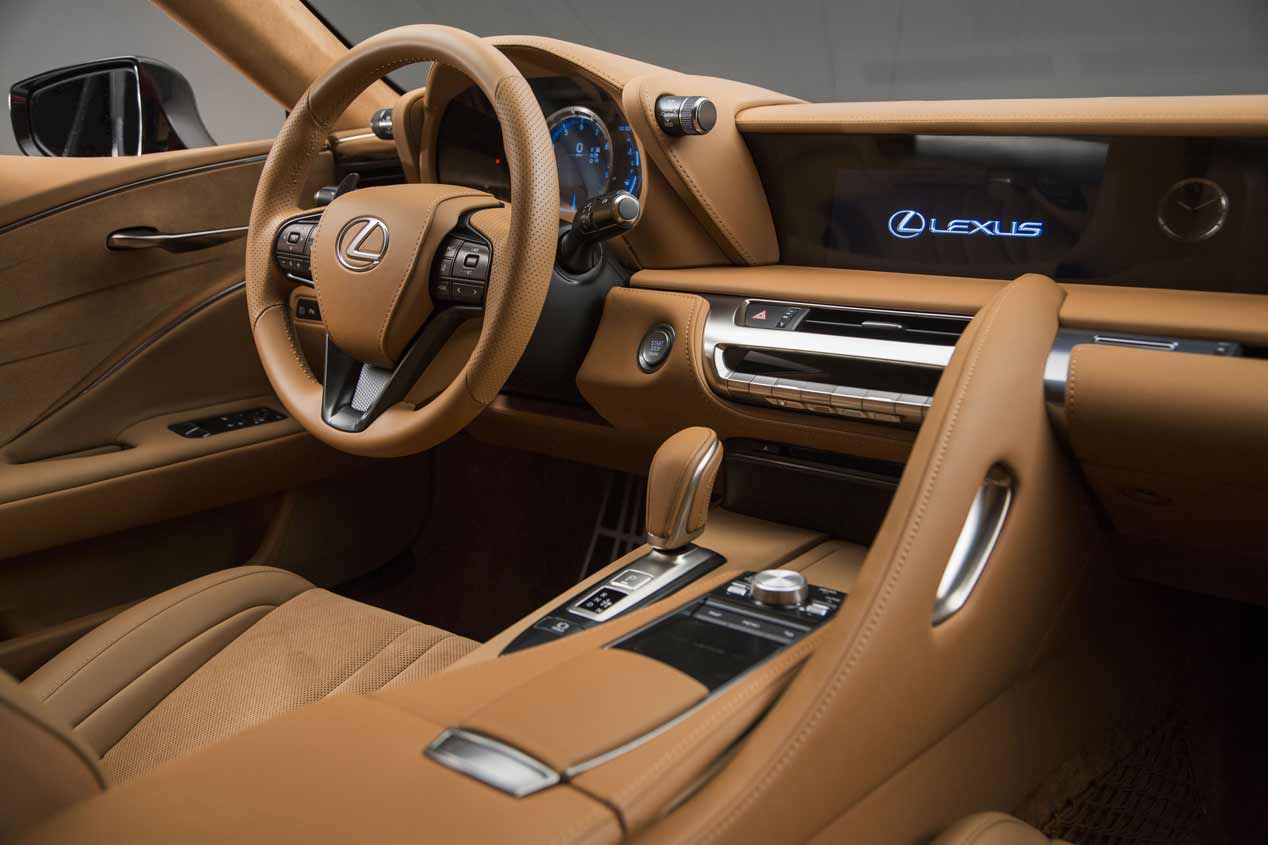 Lexus LC 500, coupé de lujo en el Salón de Detroit 2016