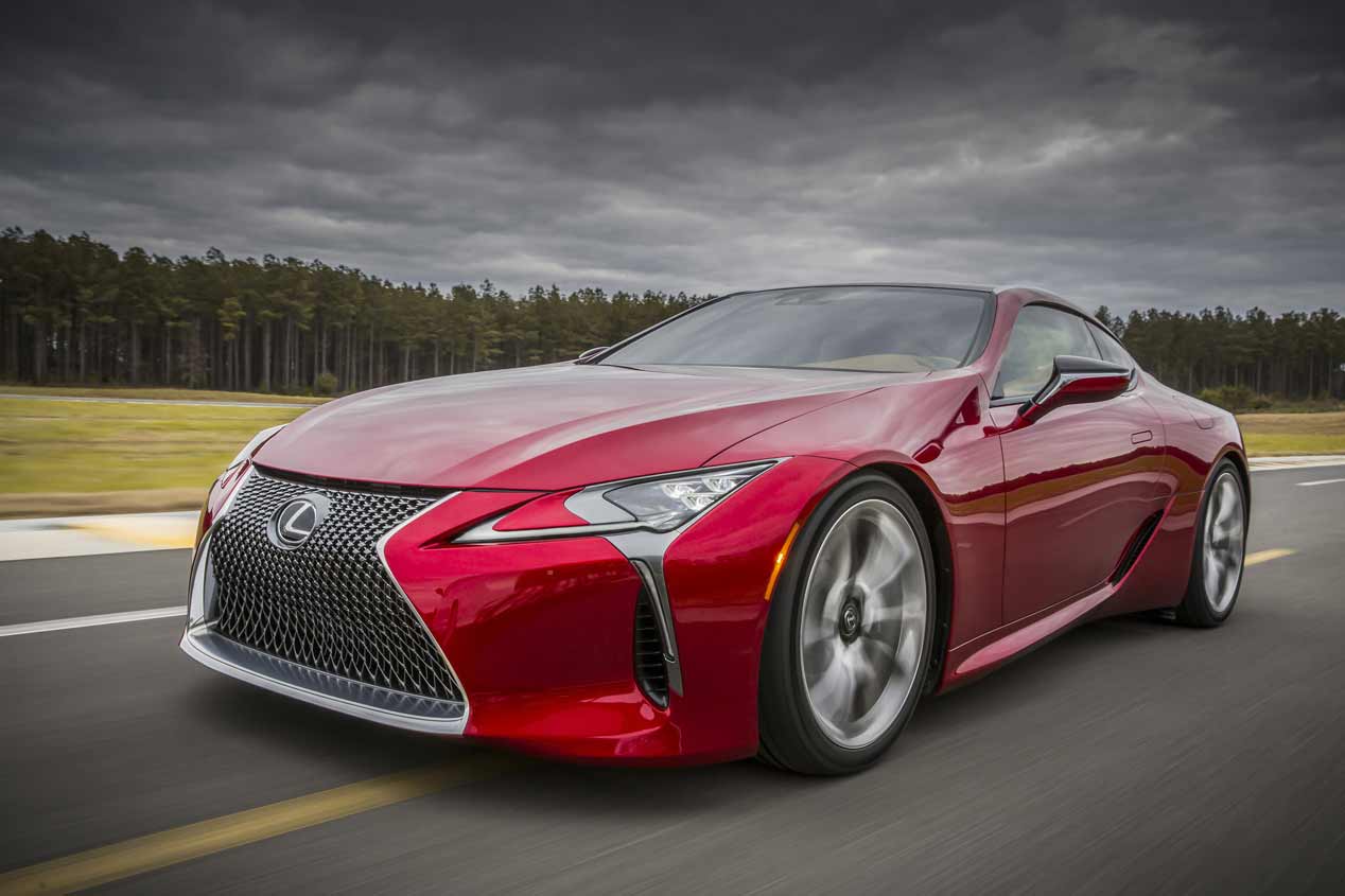 Lexus LC 500, coupé de lujo en el Salón de Detroit 2016