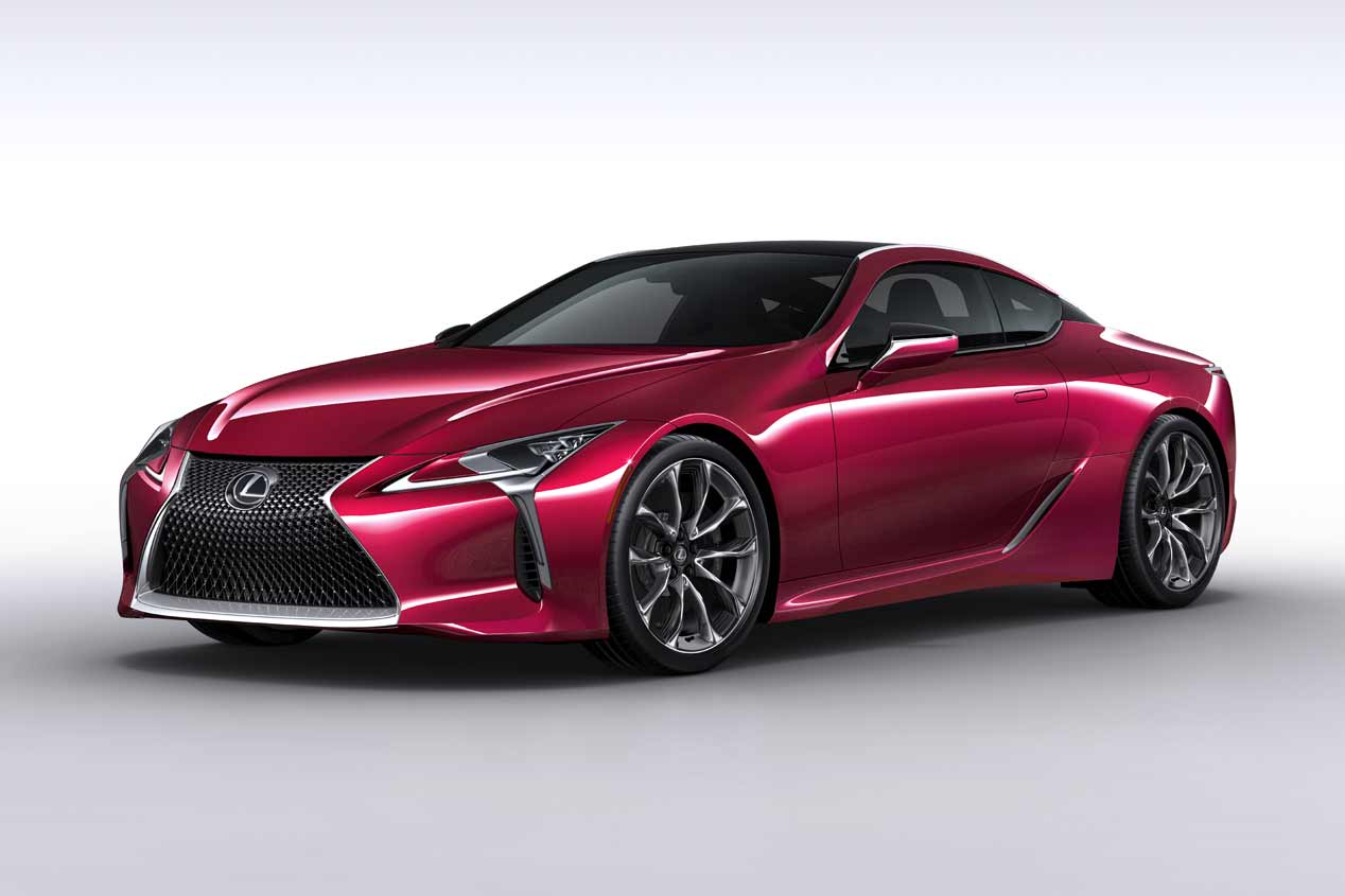 Lexus LC 500, coupé de lujo en el Salón de Detroit 2016