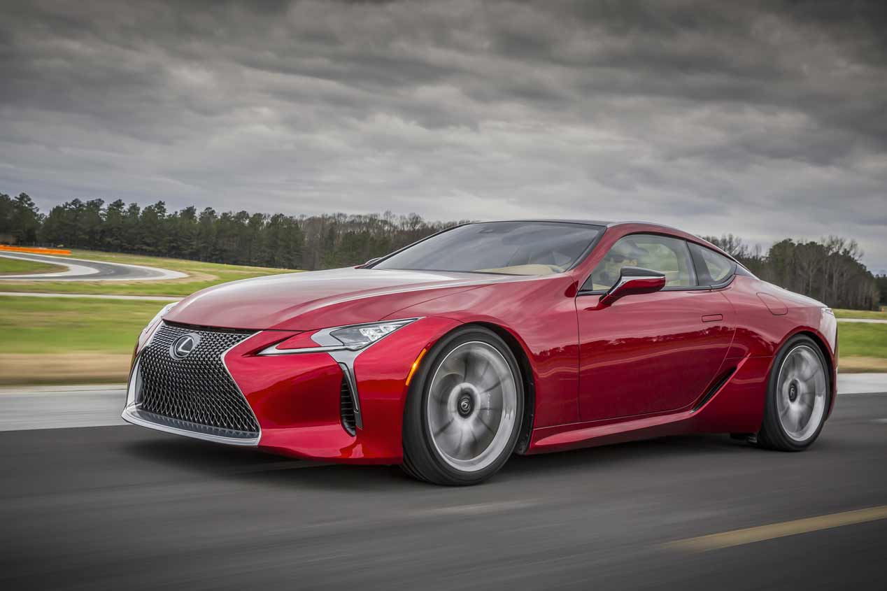Lexus LC 500, coupé de lujo en el Salón de Detroit 2016