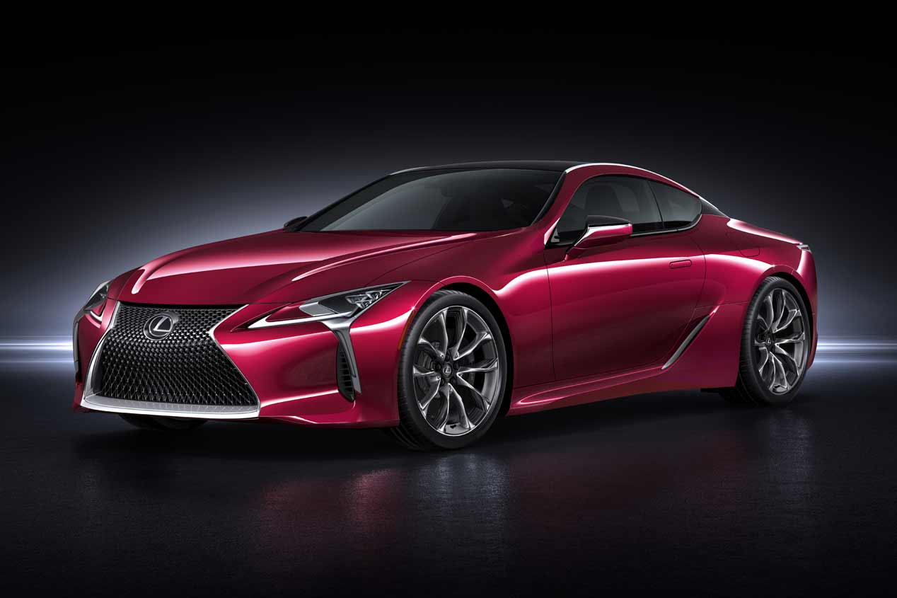Lexus LC 500, coupé de lujo en el Salón de Detroit 2016