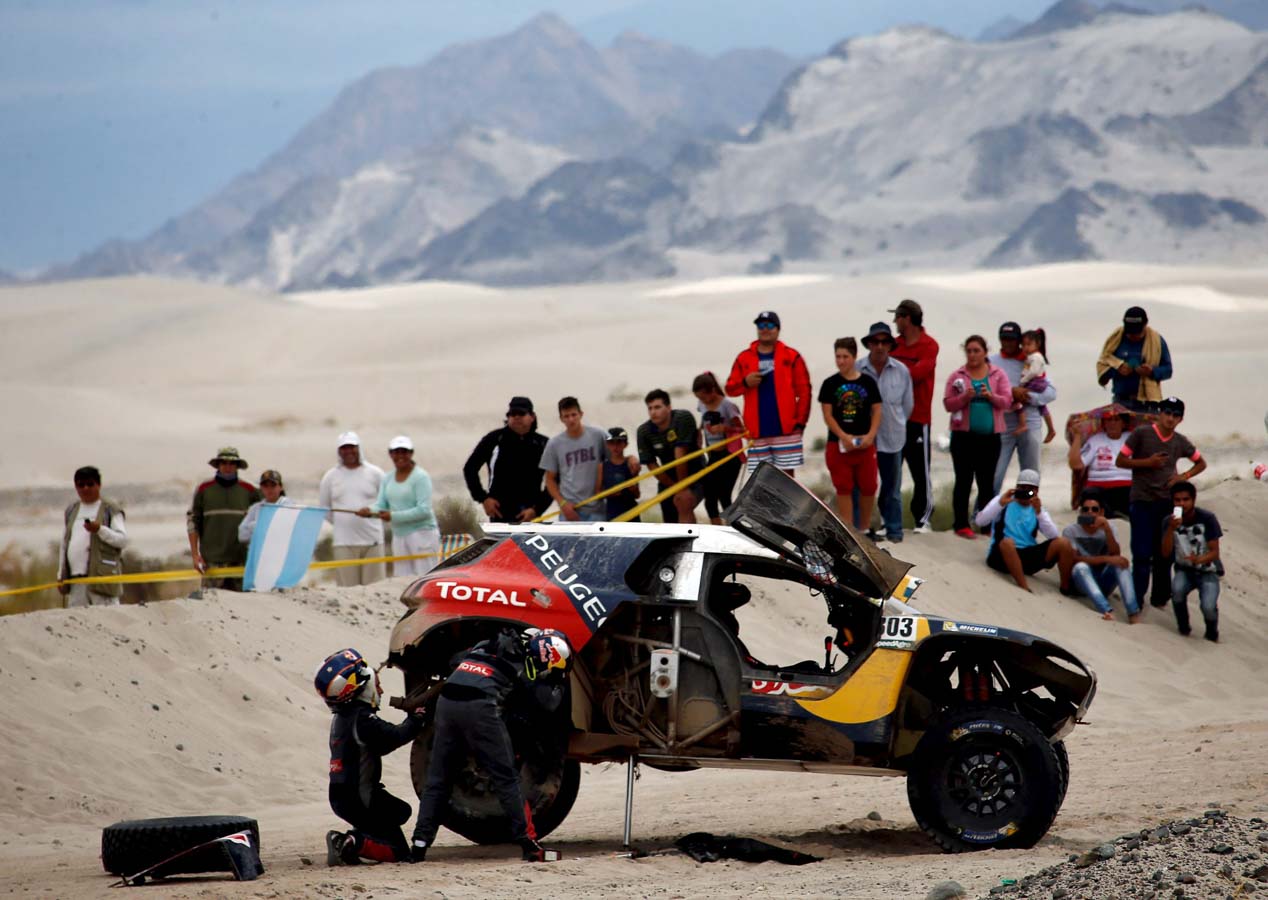 Las mejores imágenes del Dakar 2016: décima etapa