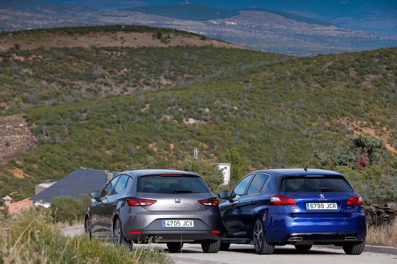 Peugeot 308 GT 2.0 BlueHDI-180 EAT6 vs Seat León FR 2.0 TDI-184, GTI de gasóleo