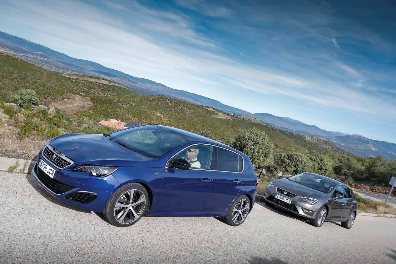 Peugeot 308 GT 2.0 BlueHDI-180 EAT6 vs Seat León FR 2.0 TDI-184, GTI de gasóleo