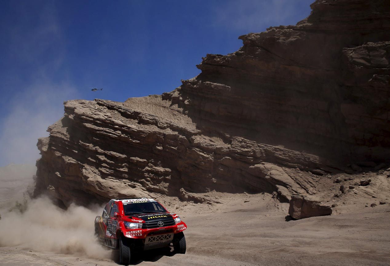 Las mejores imágenes del Dakar 2016: undécima etapa